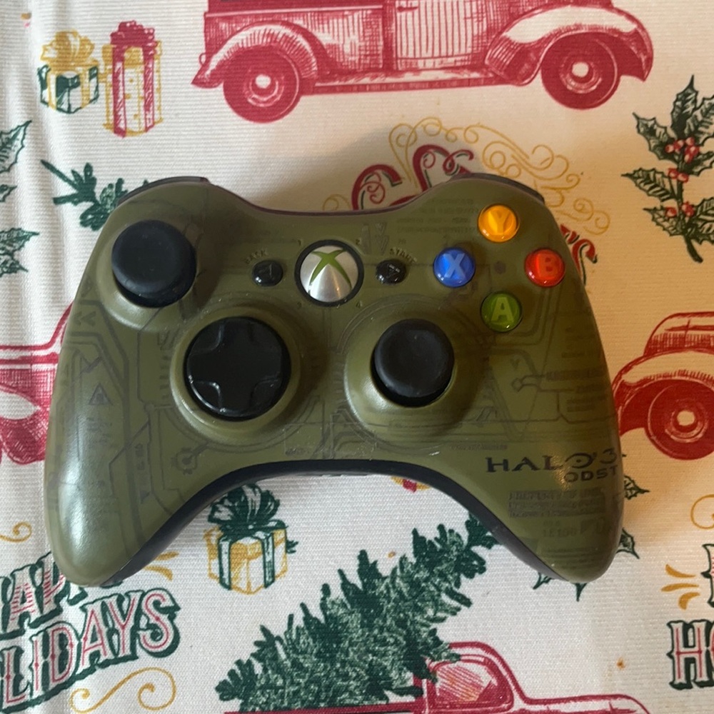 Limited edition Halo 3 ODST Xbox controller